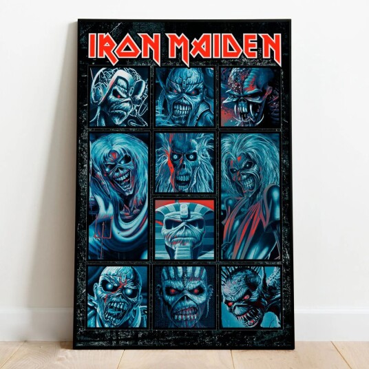 Iron Maiden Plakat Ten Eddies - 91,5 x 61 cm