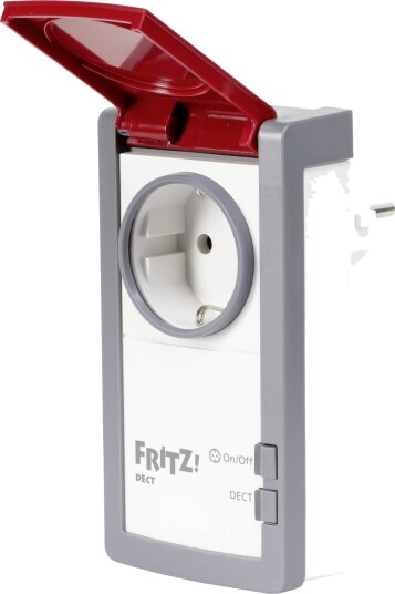 AVM Fritz!DECT 210 Smart Utendørs Stikkontaktadapter - 1880-1900 MHz - 3450w AVM Fritz!DECT 210 Smart Utendørs Stikkontaktadapter - 1880-1900 MHz - 3450w