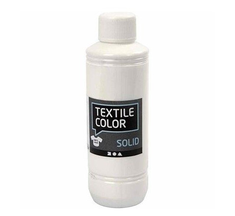 Creativ Company Opaque textile paint - White 250ml