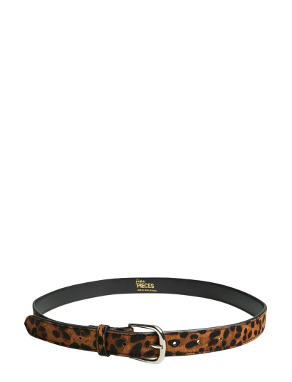 Pieces Pcjanice Leather Textured Jeans Belt Fp - Brown - 90 Pieces Pcjanice Leather Textured Jeans Belt Fp - Brown - 90