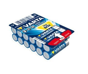 Varta High Energy Alkalisk AA Batteri 24-pk - Engangsbatteri