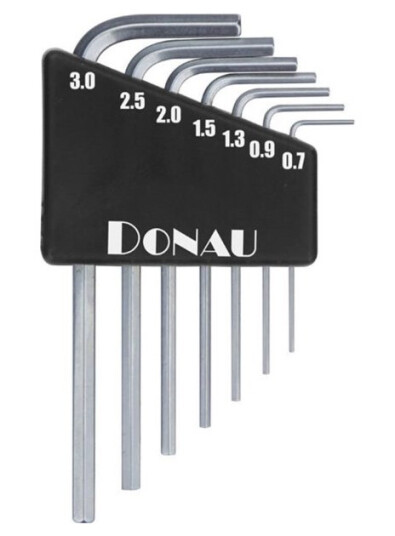 Donau Elektronik Sekskantnøgle-Sæt 7 Dele Donau Elektronik Sekskantnøgle-Sæt 7 Dele