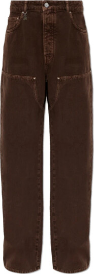 Amiri Dame Jeans Brun W28, Amiri Dame Jeans Brun W28,