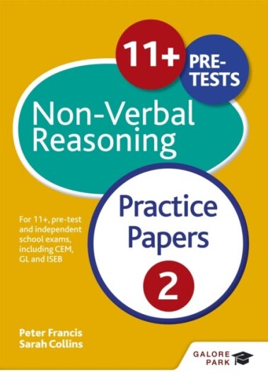 11+ Non-Verbal Reasoning Practice Papers  2 Av Peter Francis, Sarah Collins