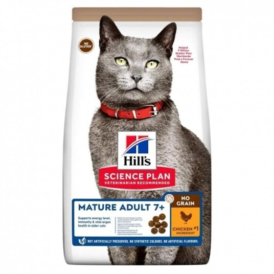 Hill'S Science Plan Cat Mature Adult No Grain Chicken 1.5 kg