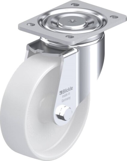 Blickle 580373 Lh-Po 160G Hjul, Hjuldiameter 160 Mm, Bæreevne (Maks.) 450 Kg, 1 Stk Blickle 580373 Lh-Po 160G Hjul, Hjuldiameter 160 Mm, Bæreevne (Maks.) 450 Kg, 1 Stk