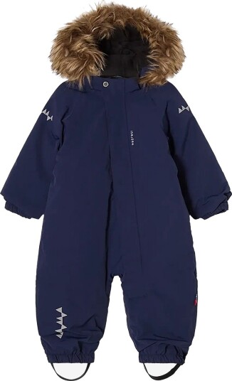 ISBJÖRN of Sweden Snowflake Snowsuit Toddler   NAVY   74 CL