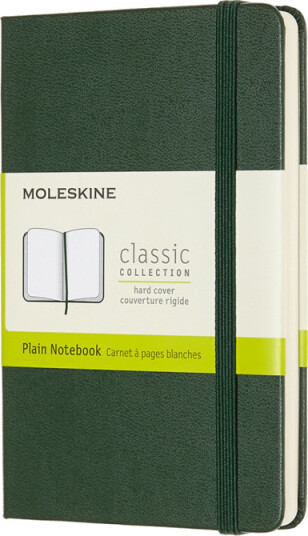 Moleskine Classic Soft Cover Pocket Myrtle Green Ruled