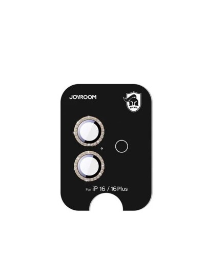 Joyroom JR MSF0306 Glass Screen Protector for iPhone 16 Pro/16 Pro Max Lenses Brown