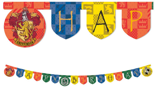 Globos Europe Girlander Happy Birthday Harry Potter