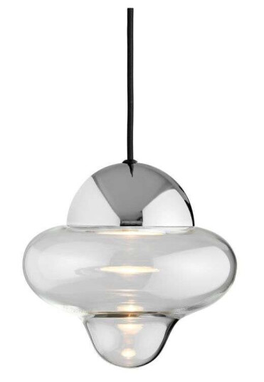 Design By Us - Nutty Pendel Clear/Chrome