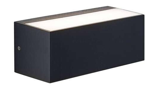 Lindby Utendørs LED-vegglampe Nienke, IP65, 23 cm