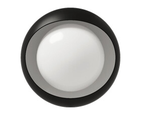 LYFA CORNEA 150 Vegglampe Sort/ Opal