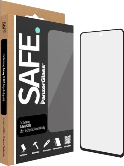 PanzerGlass Beskyttelsesglass til Samsung Galaxy S21 FE 5G - Edge-to-Edge Fit, Case Friendly