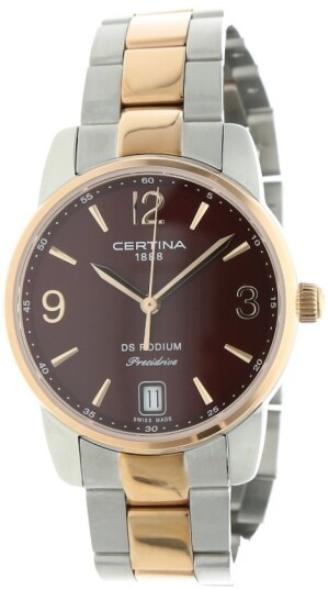 Certina Dameklokke C034.210.22.427.00 Ds Podium Lilla/Rose gulltonet