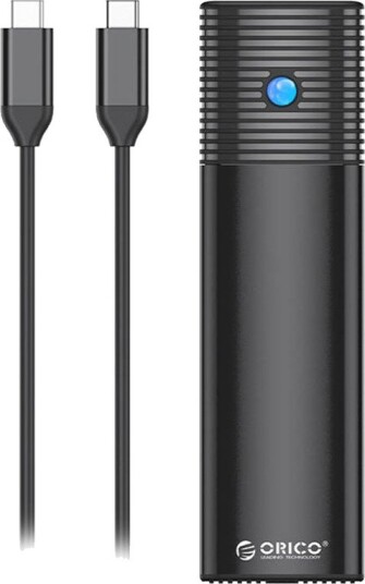 Orico M.2 SATA/NVMe Harddiskkabinett USB-C Svart