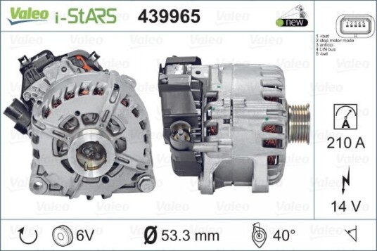 Dynamo VALEO 439965