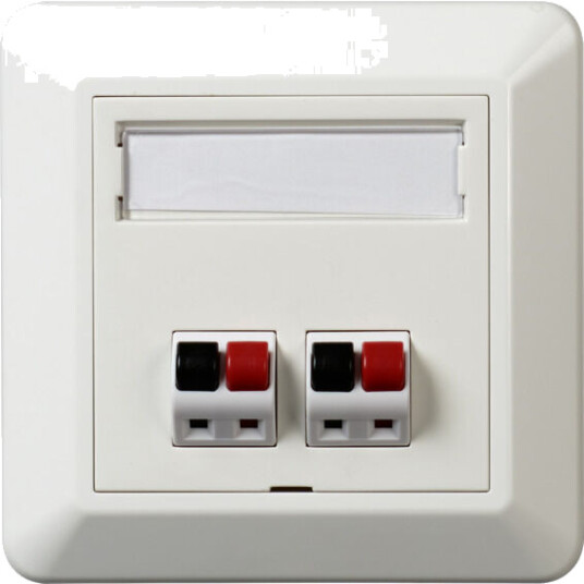 Elko Høyttaleruttak RS16/MOD Innfelt 2xHøyttaler ELKO - 6941272