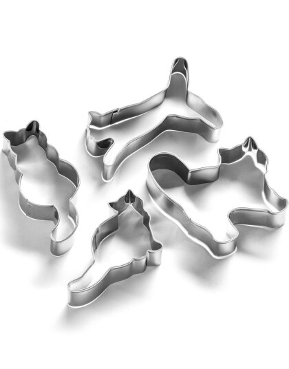 Gadget Master Cookie Cutters med Katt Motiver