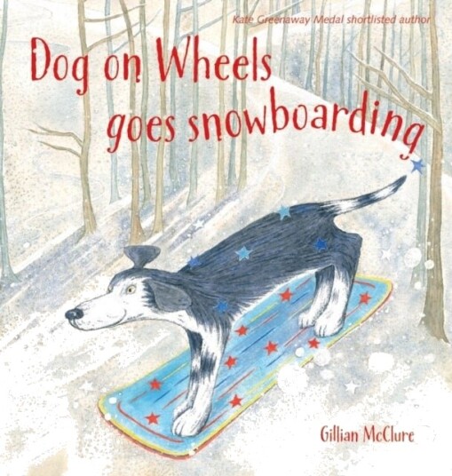Dog on Wheels Goes Snowboarding Dog on Wheels Goes Snowboarding