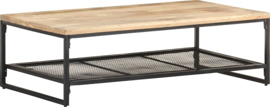 Salongbord 110x60x35 cm heltre mango 8720286060599 Salongbord 110x60x35 cm heltre mango 8720286060599