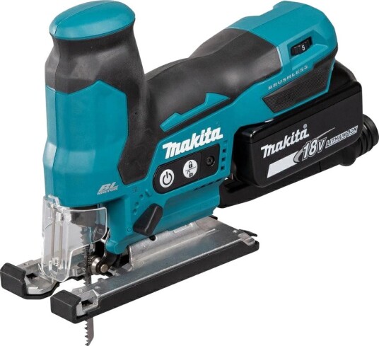 Makita Batteridrevet Stikksag DJV185 18 v, 2 × 3.0 ah, 3-trinns Pendelfunksjon