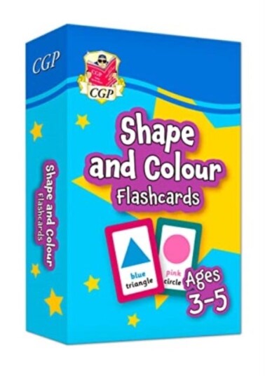Shape & Colour Flashcards for Ages 35