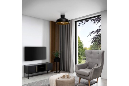 Plafond Desolo Svart