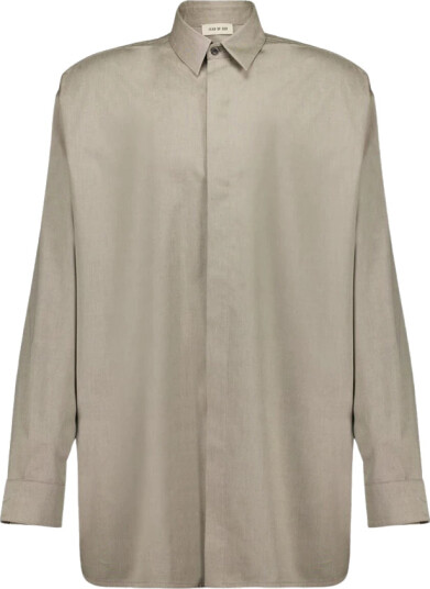Fear Of God Herre Skjorter Grønn M,