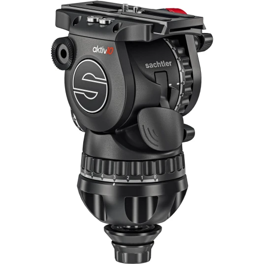 Sachtler Aktiv10 Sideload Fluid Head 0-12kg video hode 100mm Bowl Sachtler Aktiv10 Sideload Fluid Head 0-12kg video hode 100mm Bowl