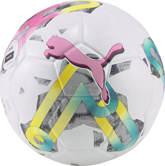 Puma Orbita 3 TB (FIFA Quality), fotball 5 Puma White-multi Col Puma Orbita 3 TB (FIFA Quality), fotball 5 Puma White-multi Col