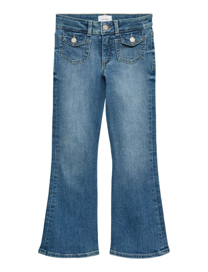 Vero Moda Girl Vmflash Mr Flared Front Pocket J Girl Blue 152 Vero Moda Girl Vmflash Mr Flared Front Pocket J Girl Blue 152