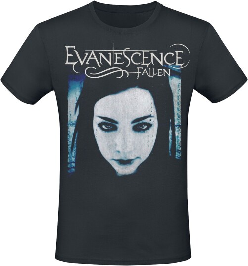 Evanescence T-skjorte Fallen S til XL Herrer svart