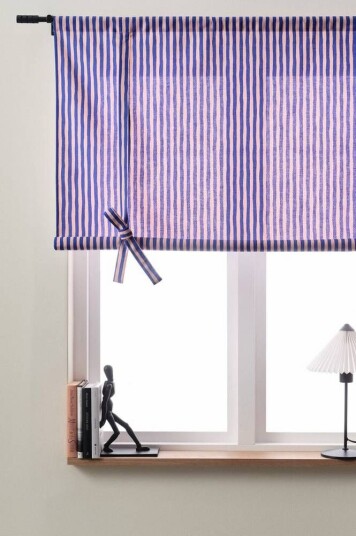 Jotex HANNA roll up-gardin Blå/rosa 1708593-03-0 1662018-07-140