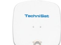 TechniSat DigiDish 45 Antenne parabol satellitt dobbelt LNB utendørs kan monteres på vegg TechniSat DigiDish 45 Antenne parabol satellitt dobbelt LNB utendørs kan monteres på vegg