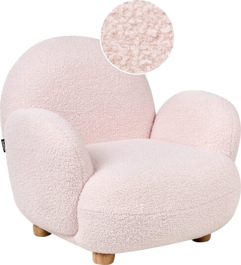 Barnestol Hem - Rosa, lyst tre