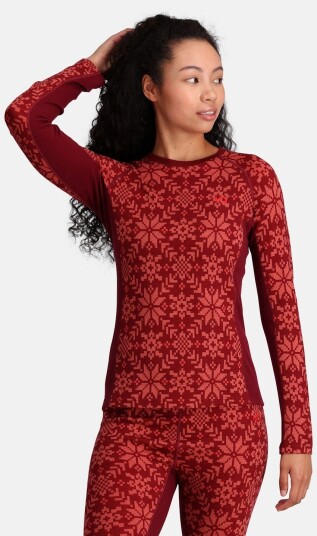 Kari Traa Edith Long Sleeve Dame Rouge Pink M Kari Traa Edith Long Sleeve Dame Rouge Pink M