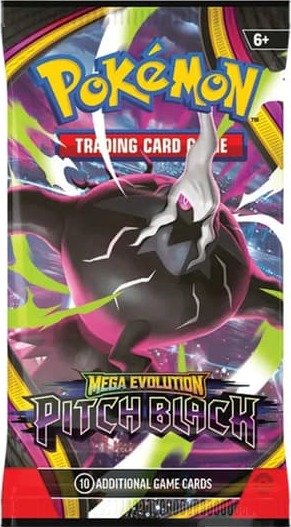 Pokemon Mega Evolution Pitch Black Booster
