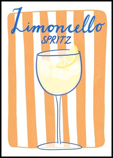 Citrus Delight Plakat / 70x100cm
