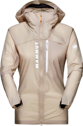 Mammut Women's Aenergy WB Hooded Jacket Savannah-Black XS, Savannah-Black
