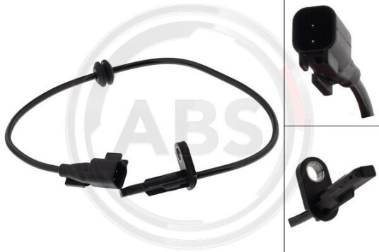 Sensor, ABS A.B.S. 33057