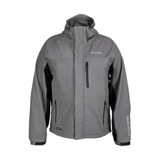 Shimano Soft Shell Jacket Grey Large