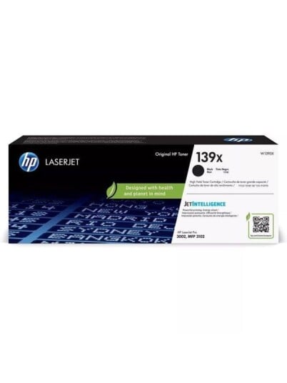 HP 139X - High Yield - Black Toner - Laser toner Svart
