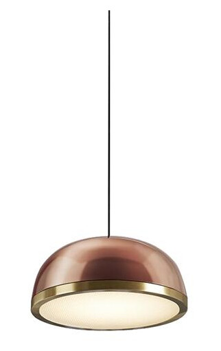 TOOY Molly 556 23 Taklampe Ø38 cm Messing/ Kobber