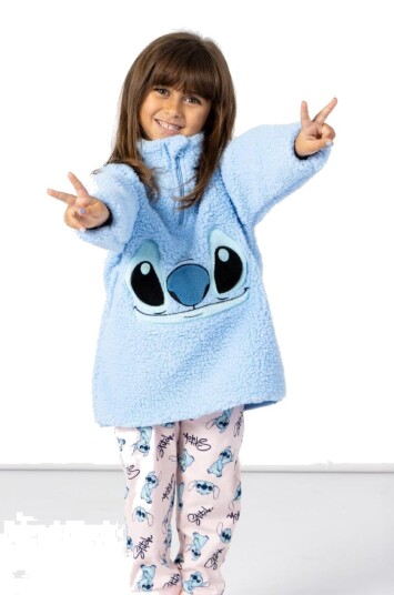 Disney Lilo & Stitch Disney Lilo & Stitch Fleecetrøye Blå 6 år