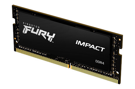 Kingston FURY Impact 16GB SO-DIMM DDR4-3200 RAM med Intel XMP Kingston FURY Impact 16GB SO-DIMM DDR4-3200 RAM med Intel XMP