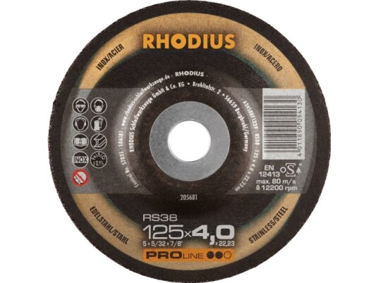 Rhodius 205681 Rs38 Skrubskive 25 Stk Rhodius 205681 Rs38 Skrubskive 25 Stk