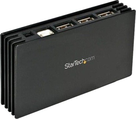 StarTech 7-Port USB 2.0 Hub Portable Compact Bus Powered Svart ST7202USBGB