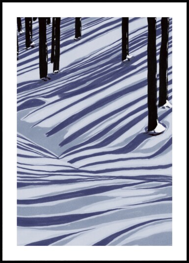 Winter Forest Shadows Plakat / 70x100