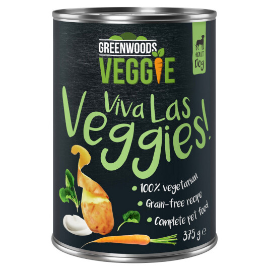 Greenwoods Veggie Joghurt Potet Gulrot Og Spinat 6 X 375 G